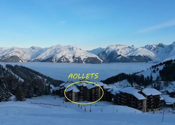 2 Pieces Au Pied Des Pistes, 5 Pers., Plagne Villages - Fr-1-455-50 Apartment *